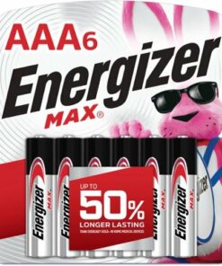 Energizer MAX AAA Batteries (6 Pack), Triple A Alkaline Batteries