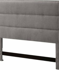 Serta - Palisades Upholstered Queen Headboard - Gray