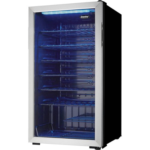 Danby - 36-Bottle Wine Cooler - Stainless steel