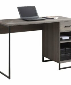 OSP Home Furnishings - Hagney Lane Rectangular Modern 1-Drawer Table - Farm Oak