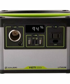 Goal Zero - Yeti 200X Battery-Powered 187Wh Capacity Portable Generator - Black/Gray