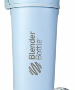 BlenderBottle - Radian Insulated Stainless Steel 26 oz. Water Bottle/Shaker Cup - Arctic Blue