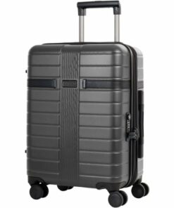 Bugatti - Hamburg 21" Expandable Spinner Suitcase - Charcoal
