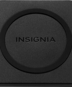 Insignia™ - 10 W Qi Certified Wireless Charging Pad for Android/iPhone - Black