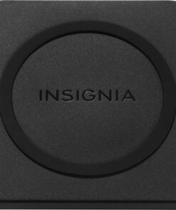 Insignia™ - 5 W Qi Certified Wireless Charging Pad for Android/iPhone - Black