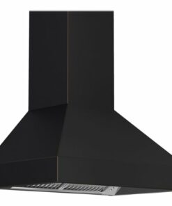 ZLINE - Designer Copper 48" Externally Vented Range Hood - Black/Oil-Rubbed Bronze with Copper Accents