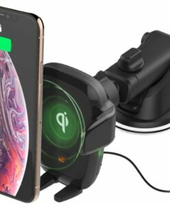 iOttie - AutoSense Wireless Charging Universal Dash/Windshield Mount for Mobile Phones - Black