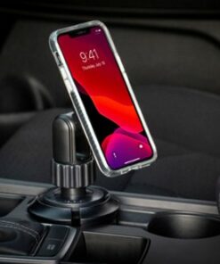 Scosche - MagicMount Cup Holder Mount for Most Cell Phones - Black