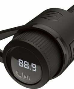 Scosche BTFREQ Bluetooth FM Transmitter Hands Free Car Kit w/ Dual USB ports V5.0 - Black