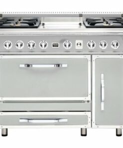 Viking - Tuscany 6.2 Cu. Ft. Freestanding Double Oven Dual Fuel True Convection Range - Frost White 0