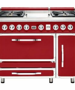 Viking - Tuscany 6.2 Cu. Ft. Freestanding Double Oven Dual Fuel True Convection Range - San Marzano Red 0