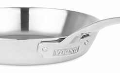 Viking - Contemporary 3 Ply 10 Piece Cookware Set- Mirror - Stainless Steel