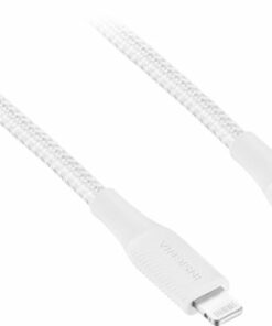 Insignia™ - 6' Lightning to USB-C Charge-and-Sync Cable - Moon Gray