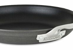 Viking - Hard Anodized 12" Nonstick Fry Pan - Black/Gray/Silver