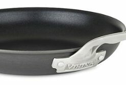 Viking - Hard Anodized 10" Non-Stick Frying Pan - Black/Gray/Silver