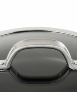 Viking - Hard Anodized 12" Nonstick Covered Chef's Pan - Black