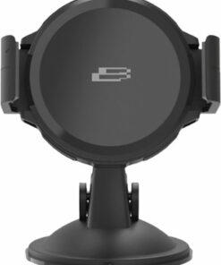 Bracketron - PwrUp Qi Mi-T Grip Dash/Window/Vent - Black