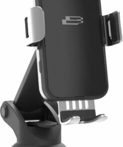 Bracketron - PwrUp Qi Automatic Dash / Window / Vent Mount for Most Cell Phones - Black