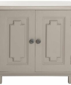 Finch - Ellison Mango Wood 2-Shelf Sideboard - Gray