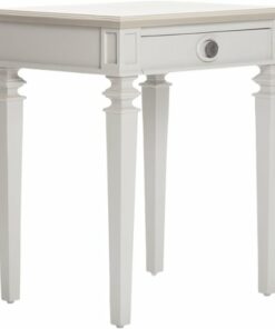 Finch - Benson Modern Wood 1-Drawer Night Stand - Light Gray
