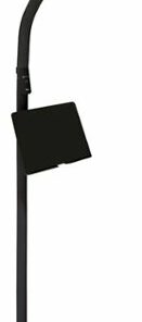 OttLite - Dual Shade LED Floor Lamp with USB Charging Station - Black