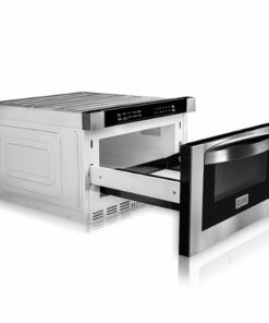 ZLINE - 24" 1.2 cu. ft. Built-in Microwave Drawer in Stainless Steel - Silver