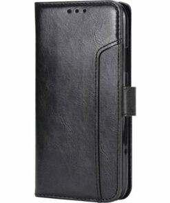 SaharaCase - Leather Series Case for Apple® iPhone® SE (2nd Generation and 3rd Generation 2022) - Scorpion Black