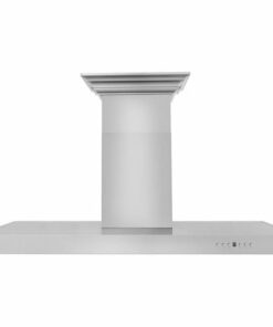 ZLINE - 48" Externally Vented Range Hood - Brushed Stainless Steel 2