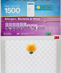 Filtrete - 16" x 20" x 1" Allergen, Bacteria and Virus Smart Air Filter - White