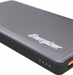 Energizer - Ultimate Lithium 10,000mAh 18W Fast Charge Portable Charger/Power Bank QC 3.0 & PD 3.0 for Apple, Android & USB Devices - Gray