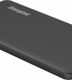 Energizer - MAX 5,000mAh Ultra-Slim, High Speed Universal Portable Charger for Apple, Android, Google, Samsung & USB Enabled Devices - Black