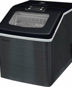 Frigidaire - 11.3" 40-Lb. Freestanding Icemaker - Black