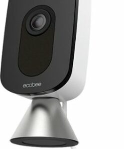 ecobee - SmartCamera with voice control - Black/White