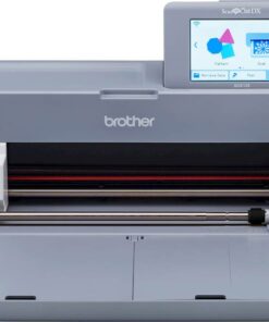 Brother - ScanNCut DX SDX125 Electronic Cutting Machine with Built-in Scanner - Grey/Aqua