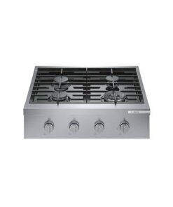 Bosch - 800 Series 30" Built-In Gas Cooktop with 4 Burners including 18,000 BTU Burner - Silver