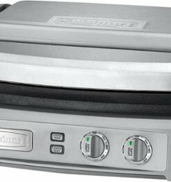 Cuisinart - Griddler Deluxe Electric Griddle - Stainless Steel