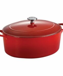 Tramontina - Gourmet 7-Quart Covered Dutch Oven - Red