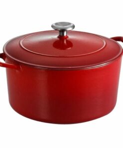 Tramontina - Gourmet 6.5-Quart Covered Dutch Oven - Red
