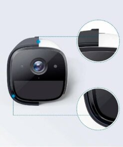 eufy Security - eufy - Silicone Skin for eufyCam 2/2 Pro (2-Pack) - Black - Black