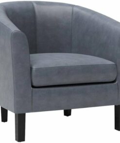Simpli Home - Austin 30 inch Wide Tub Chair - Stone Gray