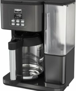 Bella Pro Series - 18-Cup Programmable Coffee Maker - Black Stainless Steel