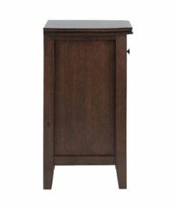 Simpli Home - Artisan Rectangular Contemporary Wood 1-Drawer Night Stand - Russet Brown