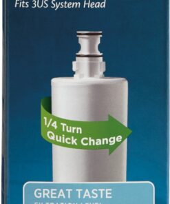 Filtrete - Standard Under Sink Quick Change Water Filtration Replacement Filter 3US-AF01 for use with 3US-AS01 System - White