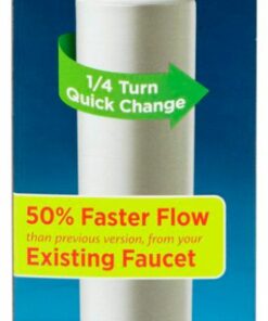 Filtrete - Advanced Under Sink Quick Change Water Filtration Filter 3US-PF01 for use with 3US-PS01 System - White