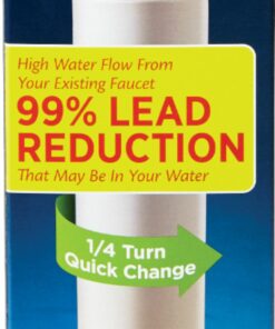 Filtrete - Maximum Under Sink Quick Change Water Filtration Replacement Filter 3US-MAX-F01 for use with 3US-MAX-S01 System - White