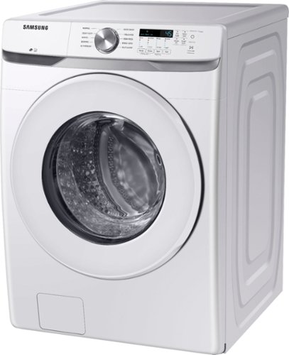 Samsung - 4.5 Cu. Ft. High Efficiency Stackable Front Load Washer with Vibration Reduction Technology+ - White