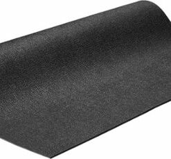 Insignia™ - Small Exercise Equipment Mat - Black