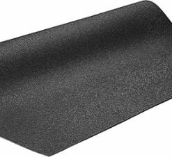 Insignia™ - Large Exercise Equipment Mat - Black
