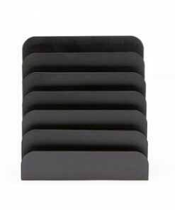 Mind Reader - Vertical Desk Organizer - Black