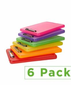 Mind Reader - Clipboard Storage Plastic 6 pack